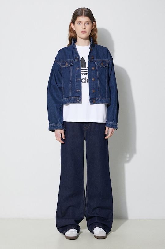 adidas Originals tricou Trefoil IR9534 bej SS25