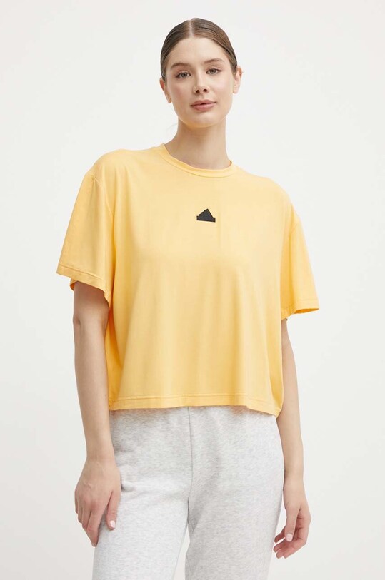 Футболка adidas IS0664 жовтий SS24