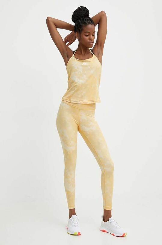 adidas Performance top da allenamento Training Essentials IS2183 giallo SS24