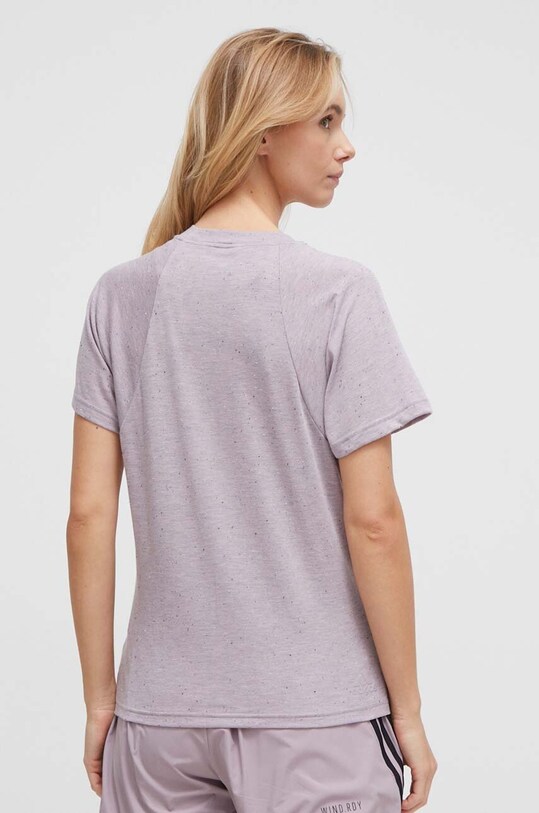 Odzież adidas t-shirt IS3622 fioletowy