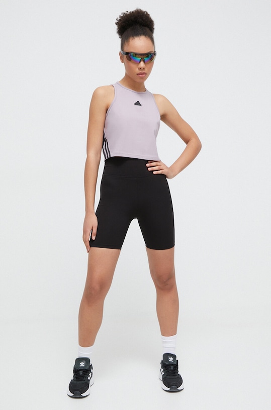 adidas top IS3636 violet SS24