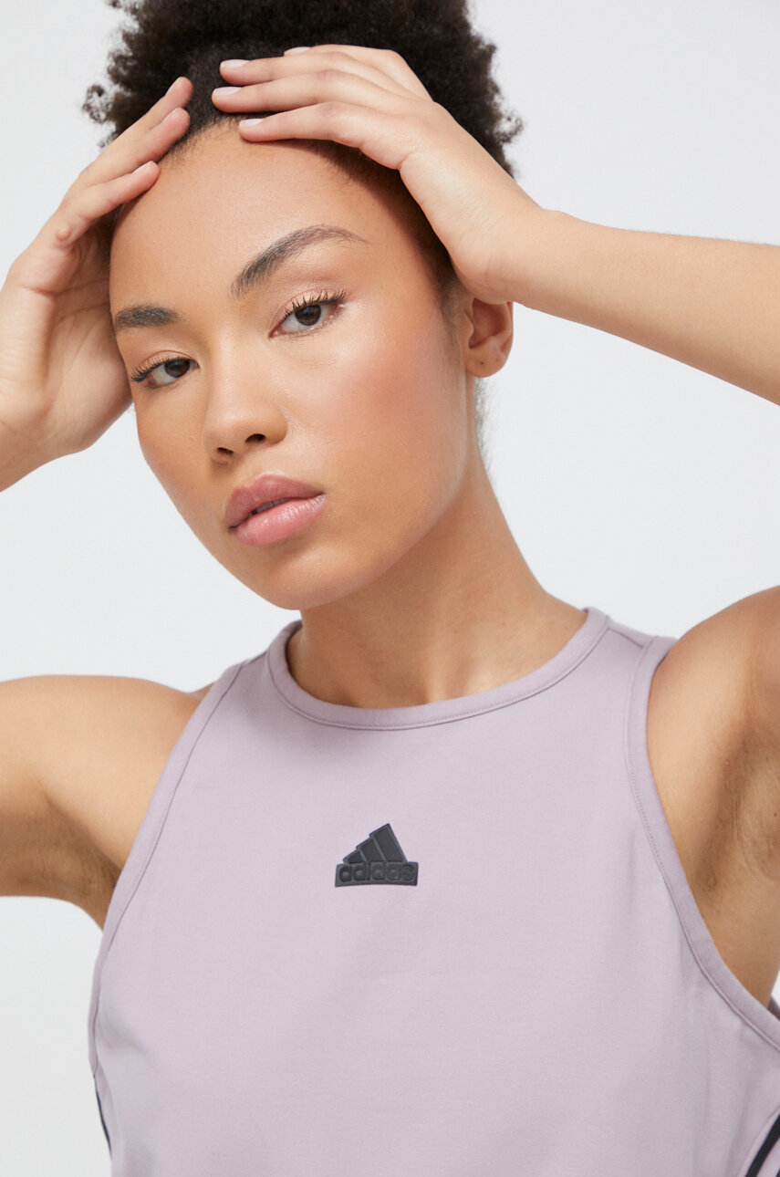 adidas top violet IS3636