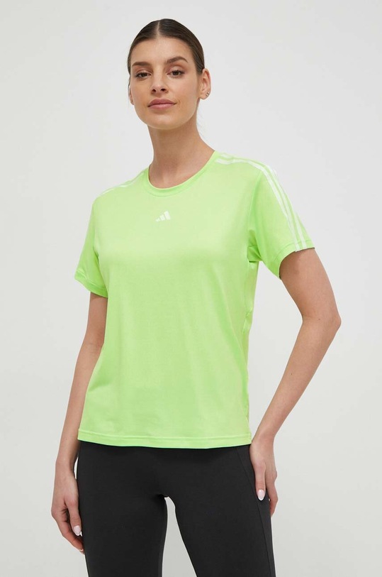 adidas Performance t-shirt treningowy Training Essentials zielony IS4213