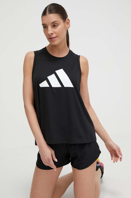 Top za trening adidas Performance Training Essentials Train Planet friendly crna IT0539
