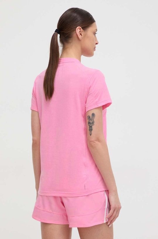 Ruházat adidas Performance edzős póló IT0546 rózsaszín