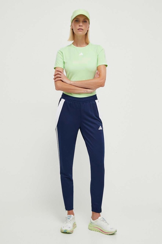 adidas Performance t-shirt treningowy Techfit IT6742 zielony SS24