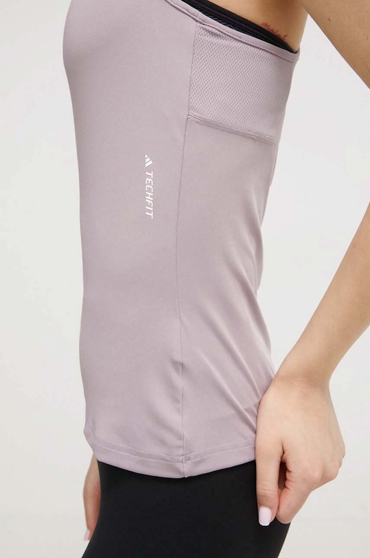 adidas Performance top treningowy Techfit IT9182 fioletowy