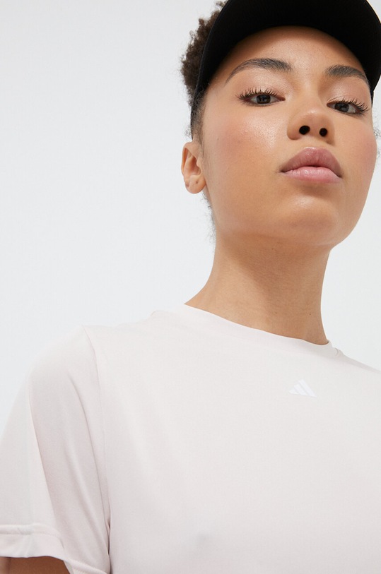 Majica kratkih rukava za trening adidas Performance bež IT9225