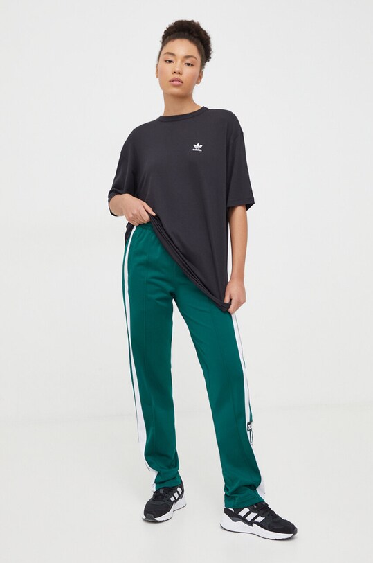 adidas Originals t-shirt Trefoil IU2408 czarny SS24