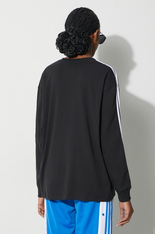 Дрехи Блуза с дълги ръкави adidas Originals 3-Stripes Longsleeve IU2412 черен