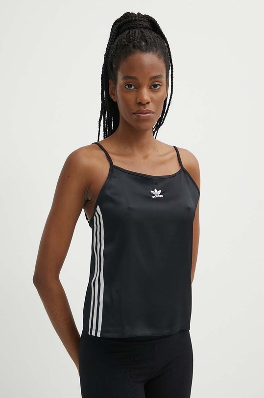 Топ adidas Originals з еластаном чорний IU2417