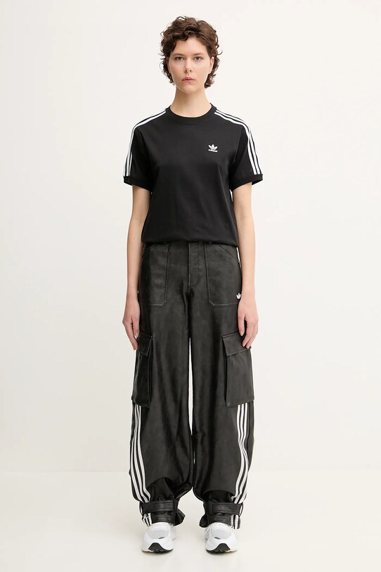 adidas Originals t-shirt 3-Stripes IU2420 czarny