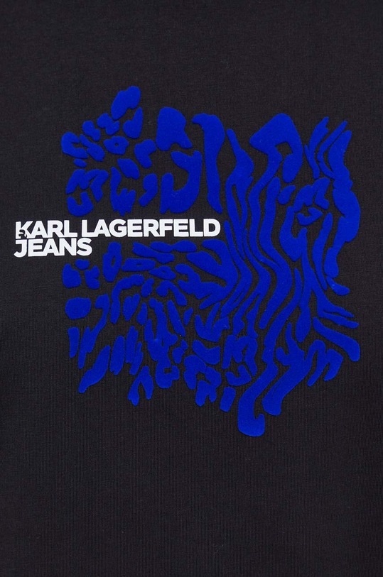 Karl Lagerfeld Jeans t-shirt in cotone 240J1708 nero