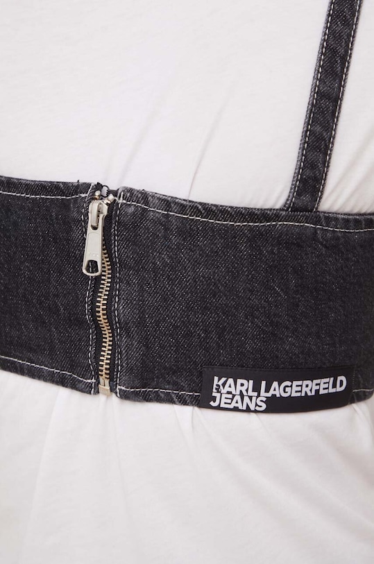 Karl Lagerfeld Jeans top din denim 240J1600 gri