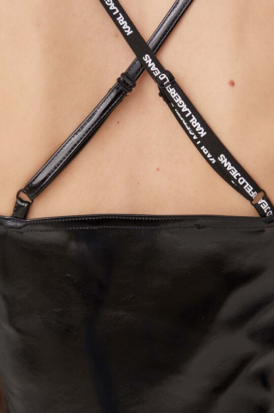 Karl Lagerfeld Jeans top 240J1604 negru