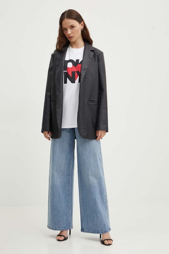 Dkny tricou HEART OF NY D2B4A143 alb SS24