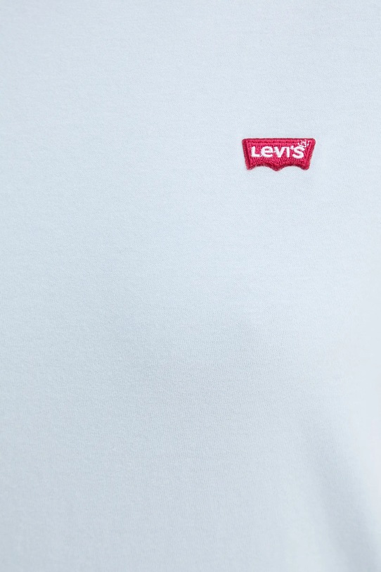 Levi's tricou din bumbac 39185 albastru