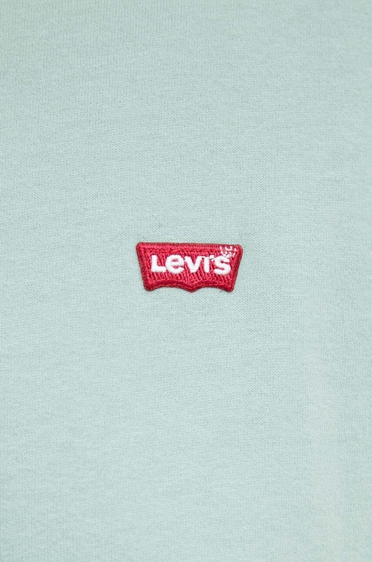 Bavlněné tričko Levi's 39185 zelená