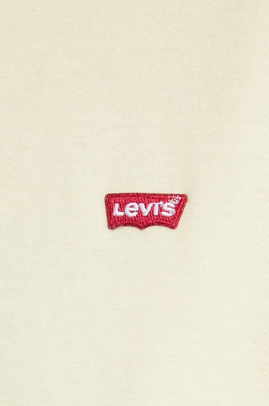Bavlněné tričko Levi's 39185 žlutá