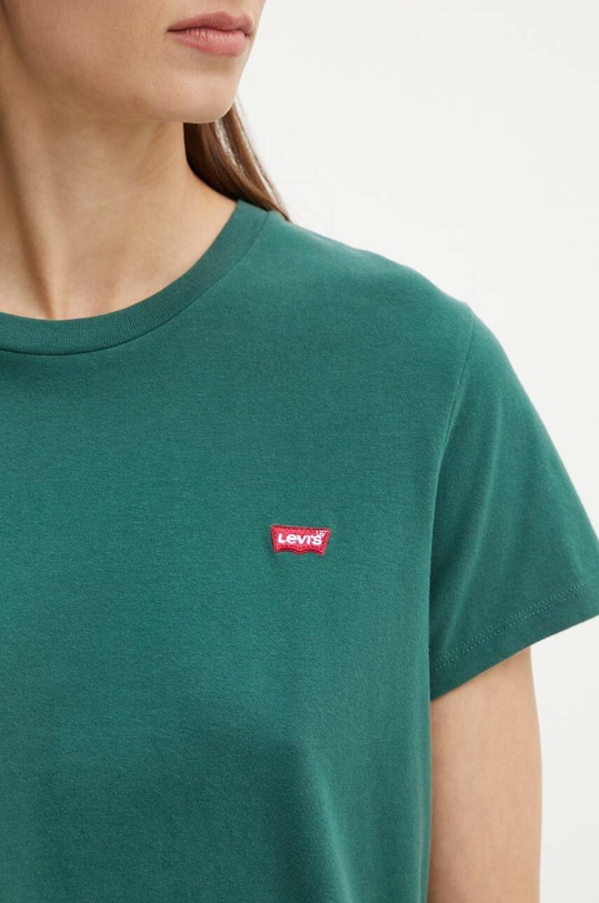 Levi's tricou din bumbac 39185 verde