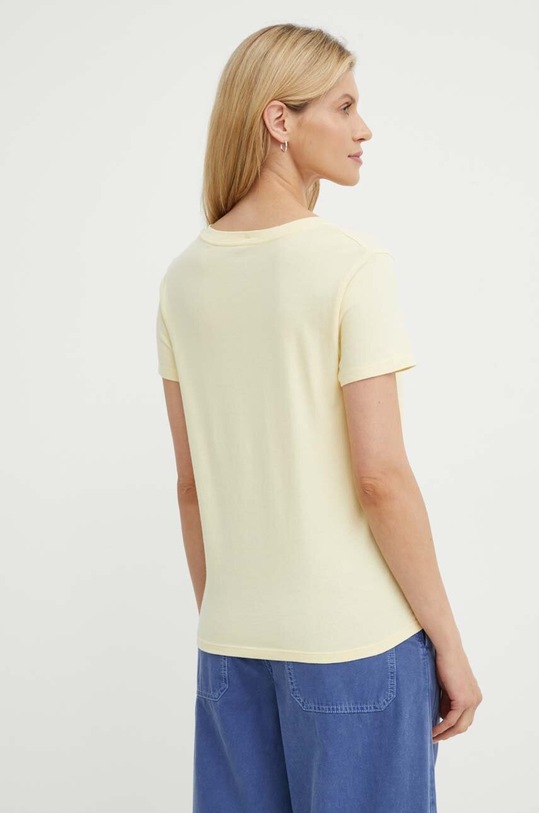 Odzież Levi's t-shirt bawełniany 85341 żółty