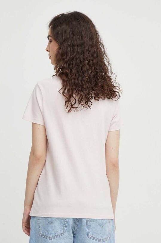 Oblečenie Bavlnené tričko Levi's 85341 ružová