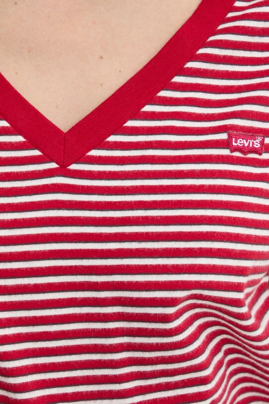Levi's tricou din bumbac 85341 rosu