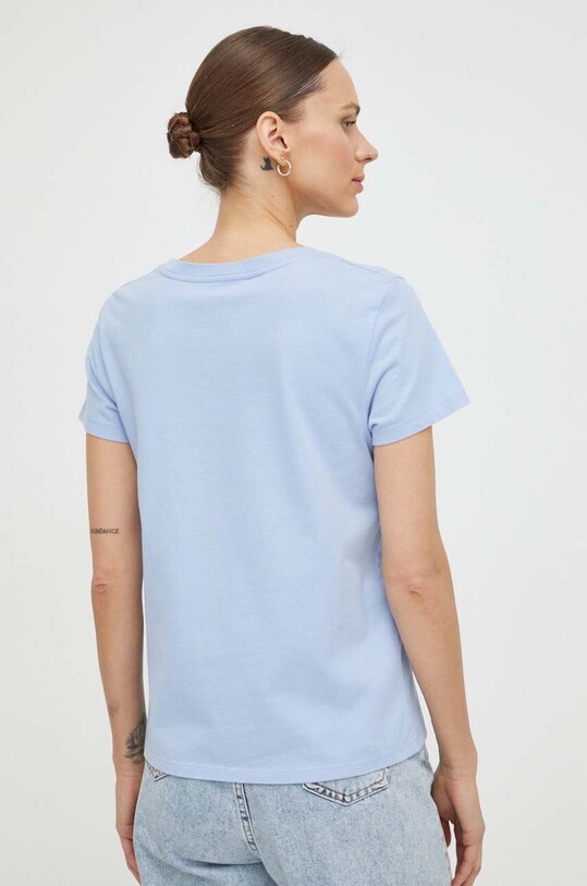 Odzież Levi's t-shirt bawełniany 85341 niebieski