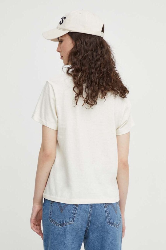 Îmbrăcăminte Levi's tricou din bumbac A2226 bej
