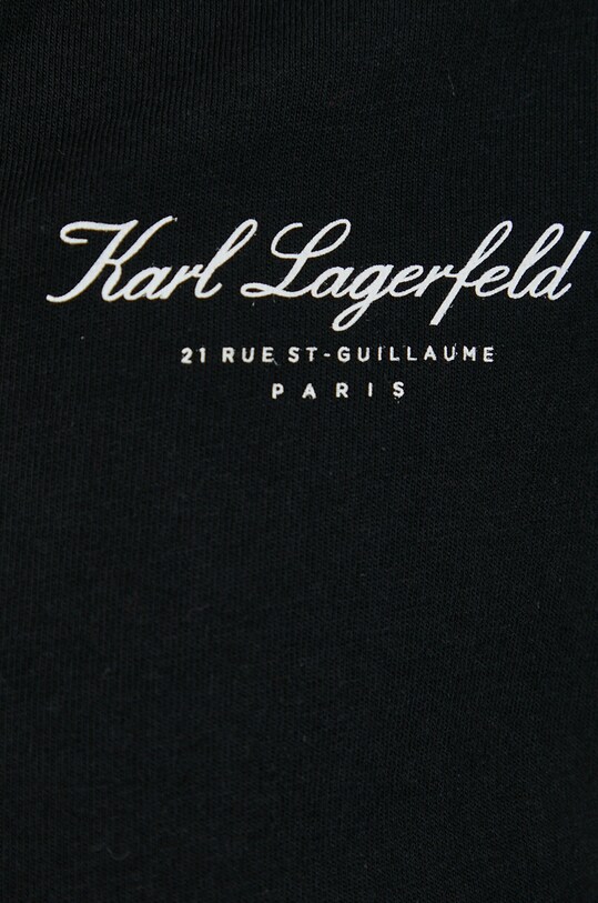 Karl Lagerfeld tricou din bumbac 240W2170 negru