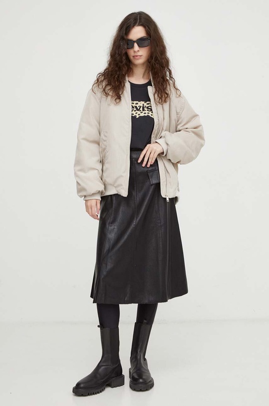 Bavlnené tričko Levi's 17369.2437 čierna SS24