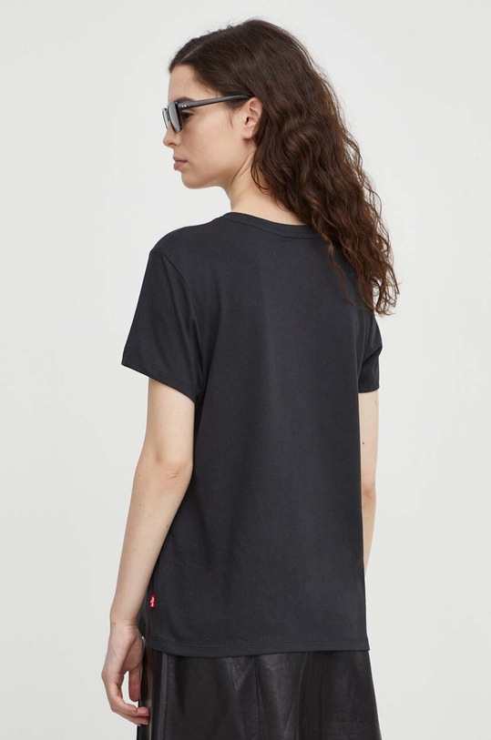 Oblečenie Bavlnené tričko Levi's 17369.2437 čierna