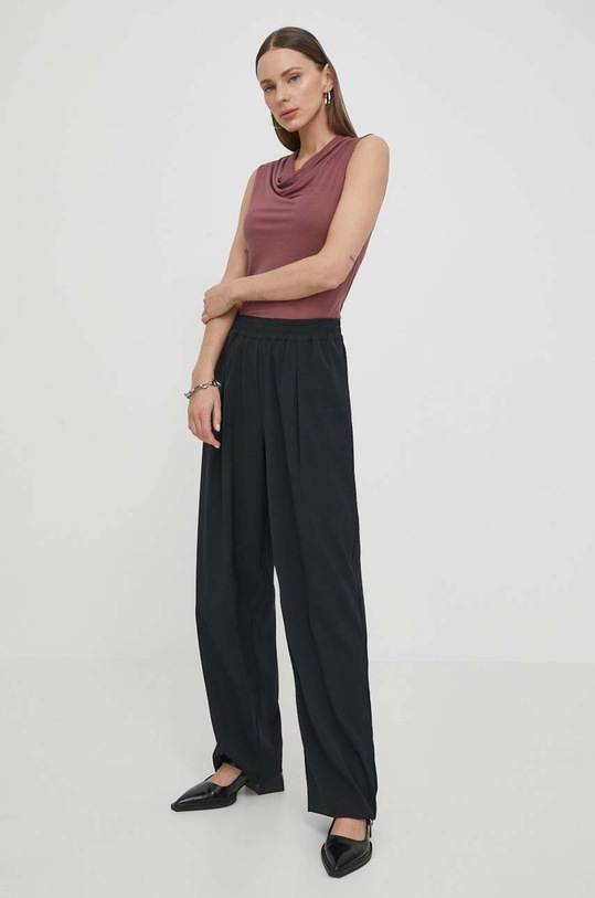 Tiger Of Sweden top Jela S70452027 bordowy SS24