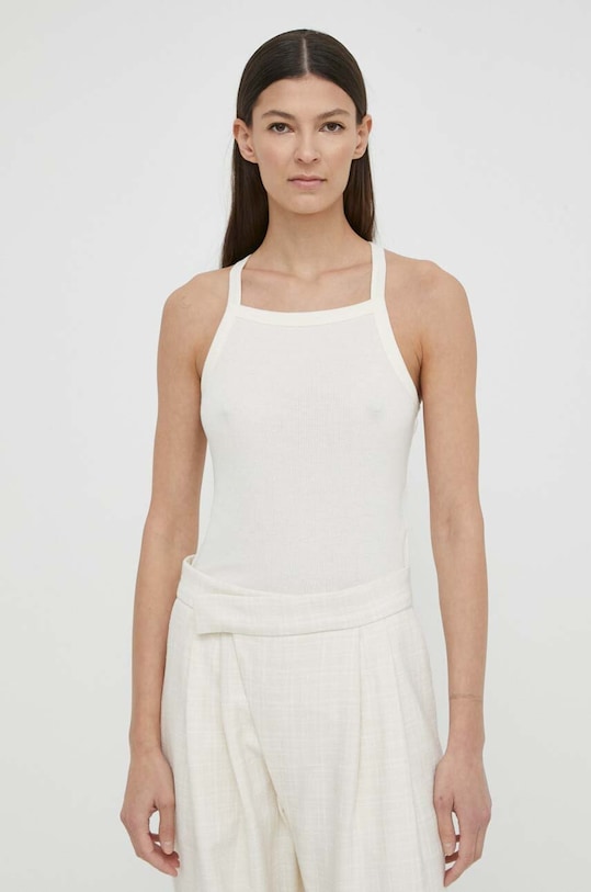 Bavlněný top BA&SH CARMEN béžová 1E24CARM