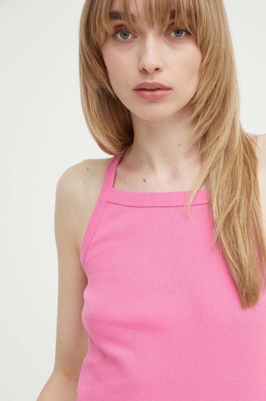 BA&SH top din bumbac CARMEN roz 1E24CARM