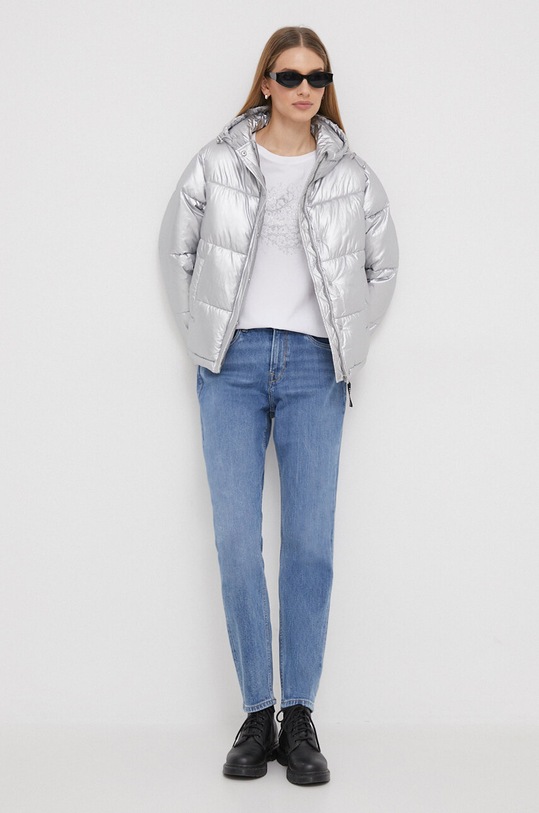 Bavlněné tričko Pepe Jeans KIM PL505747 bílá SS24