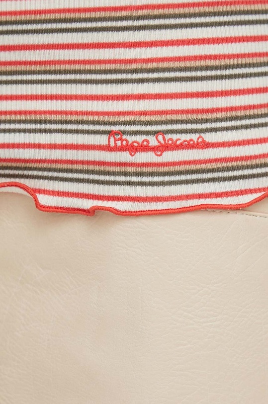 Tričko Pepe Jeans HOLLY PL505753 béžová
