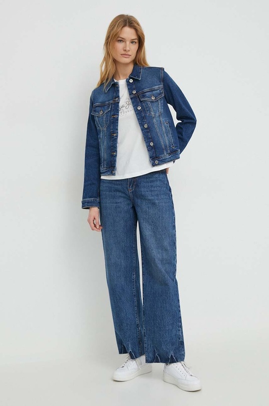 Bavlněné tričko Pepe Jeans HELEN PL505767 bílá SS24