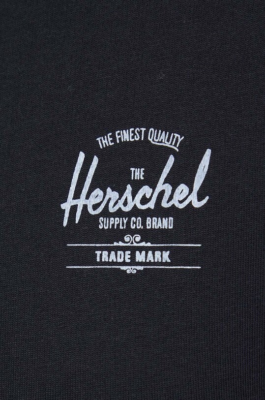 Herschel tricou din bumbac 50293.01149 negru