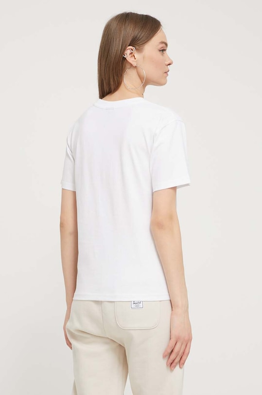 Îmbrăcăminte Herschel tricou din bumbac 50293.01821 alb