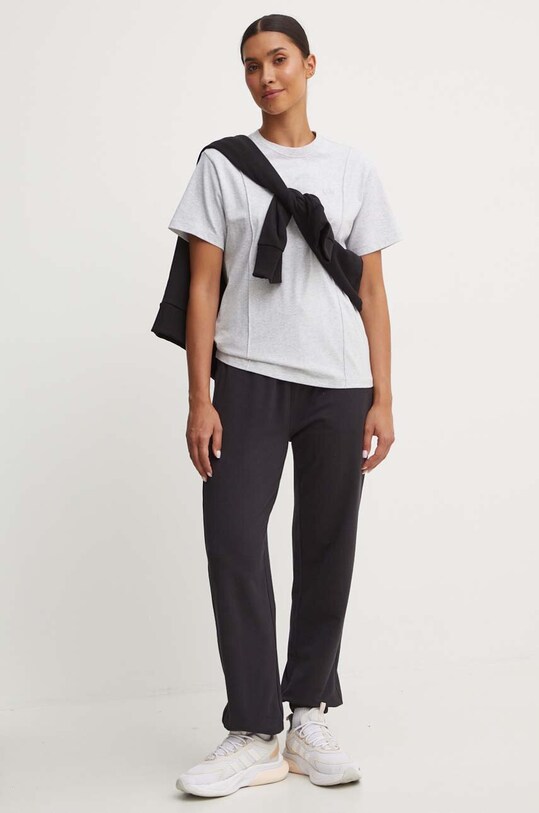 adidas Originals tricou Premium Essentials Tee IK5776 gri SS24