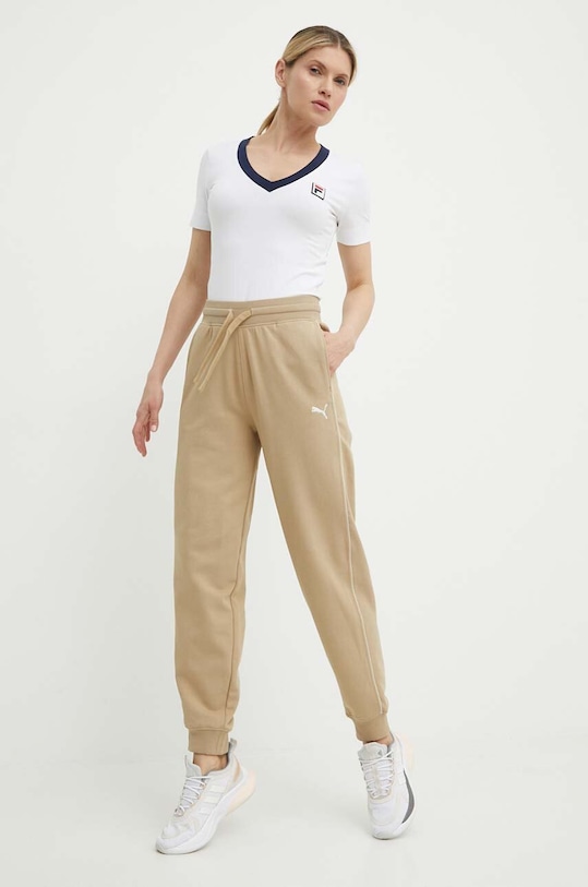 Футболка Fila Ludhiana FAW0749 белый SS24