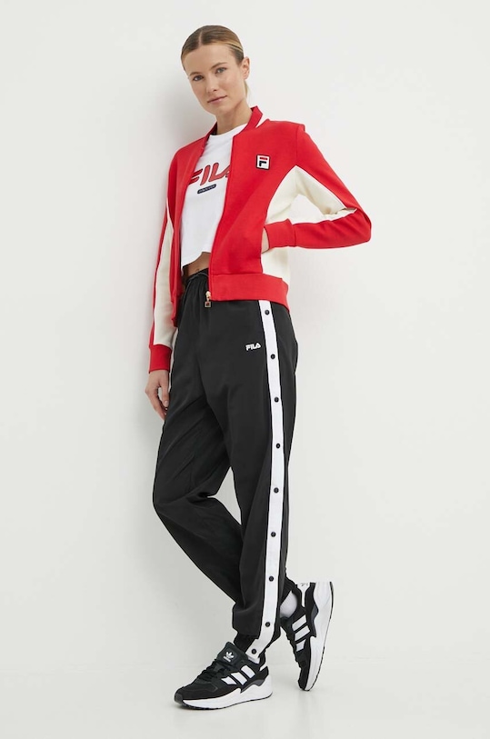 Хлопковая футболка Fila Lucena FAW0757 белый SS24