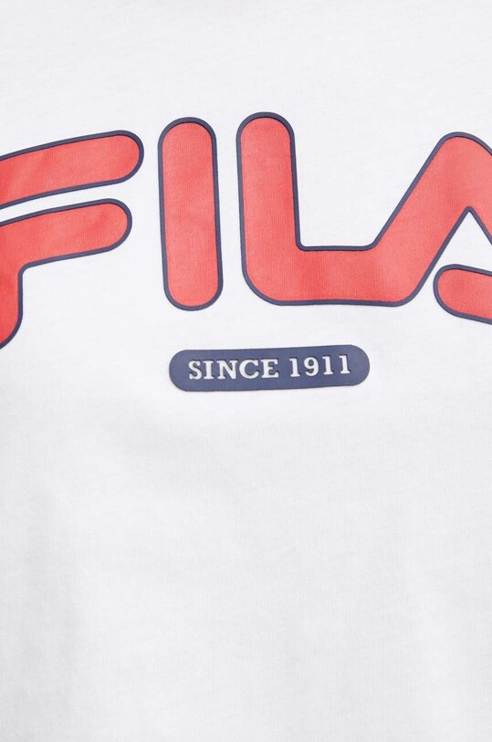 Бавовняна футболка Fila Lucena FAW0757 білий