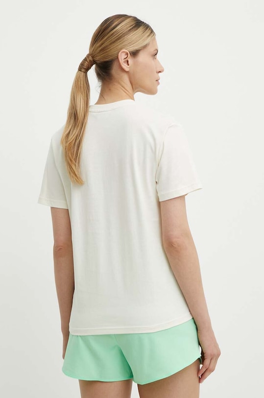 Одежда Хлопковая футболка Fila Luanda FAW0771 бежевый