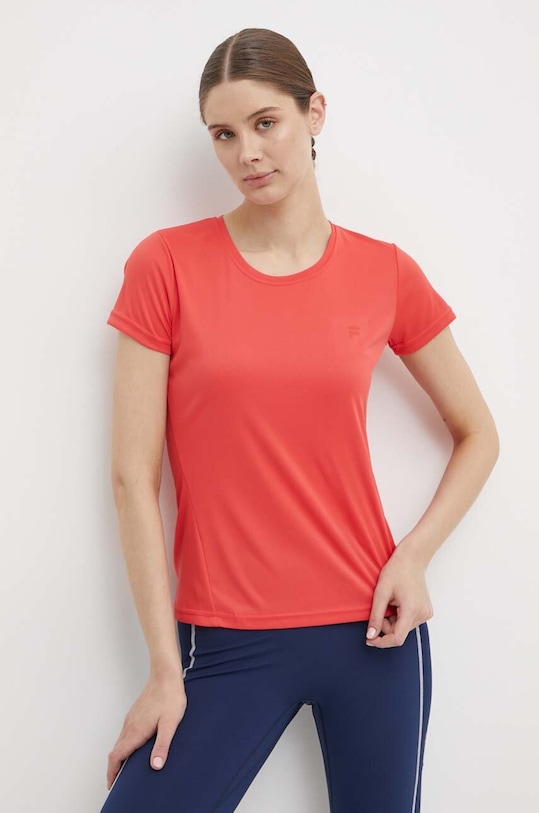Fila t-shirt do biegania Ramatuelle regular pomarańczowy FAW0709