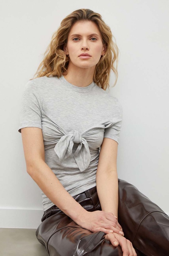 Remain t-shirt slim grigio 5011061132