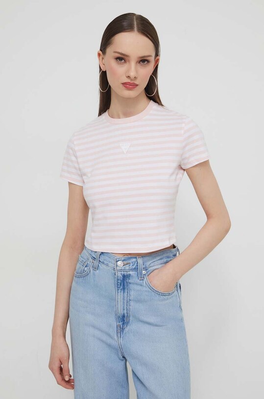 Футболка Guess Originals рожевий W4RI89J1314