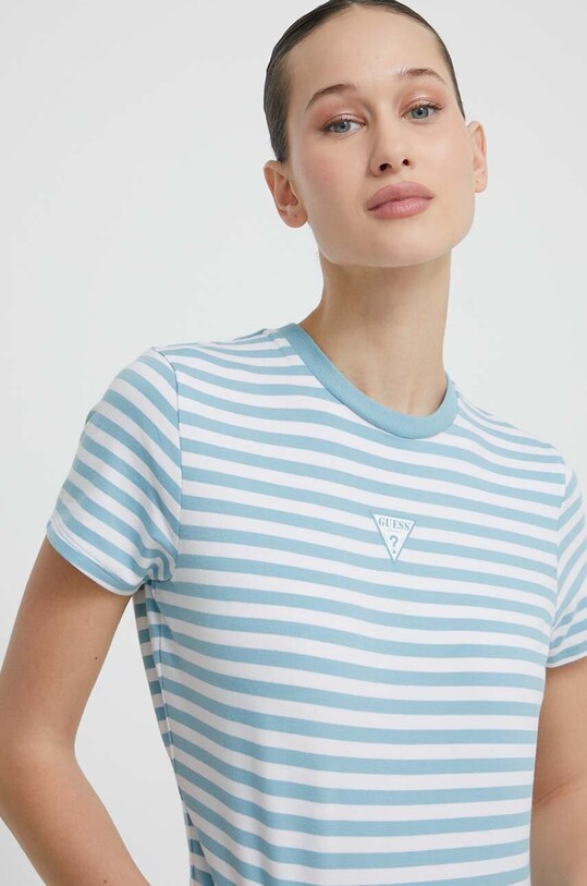 Футболка Guess Originals голубой W4RI89J1314