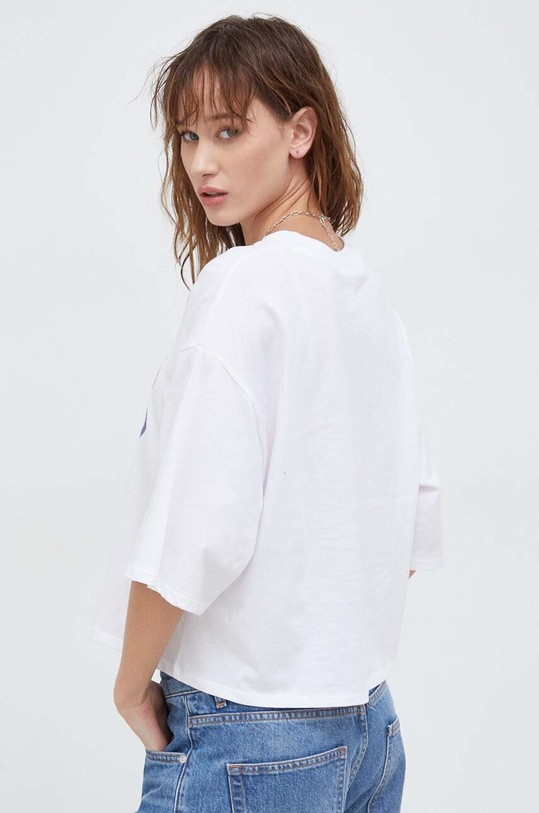 Odzież Guess Originals t-shirt bawełniany W4RI96JA914 biały